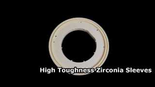 Ống bọc gốm Zirconia có độ chính xác cao cho tự động hóa